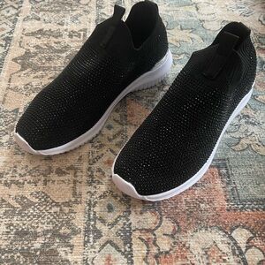 Anne Klein slip on sparkle sneaker!
